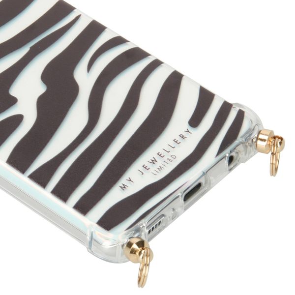 My Jewellery Design Soft Case Kordelhülle Samsung Galaxy S10 - Zebra