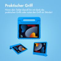 imoshion Schutzhülle mit Handgriff kindersicher Apple iPad 9 (2021) 10.2 Zoll / iPad 8 (2020) 10.2 Zoll / iPad 7 (2019) 10.2 Zoll - Blau