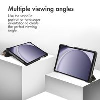 imoshion Design Trifold Klaphülle Samsung Galaxy Tab A11 / A9 8.7 Zoll - Leopard