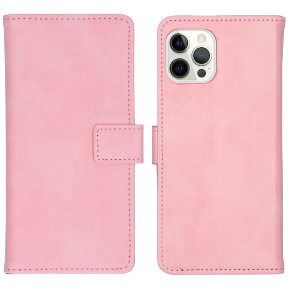 imoshion Luxuriöse Klapphülle iPhone 12 Pro Max - Rosa