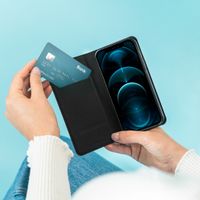 imoshion Slim Folio Klapphülle für das Motorola Moto G60 - Dunkelblau