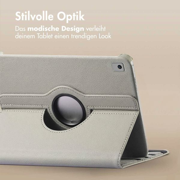 imoshion 360° drehbare Klapphülle Apple iPad 6 (2018) 9.7 Zoll / iPad 5 (2017) 9.7 Zoll - Grau