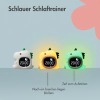 imoshion Kids Schlaftrainer - Nachtlicht mit Lautsprecher - Kinderwecker - Dino