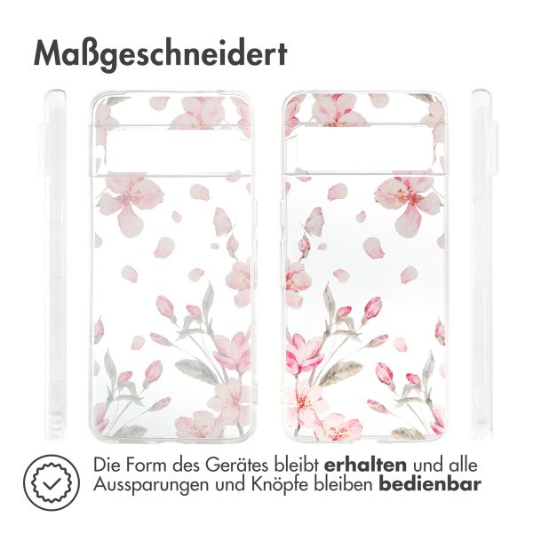 imoshion Design Hülle Google Pixel 8 Pro - Blossom Watercolor