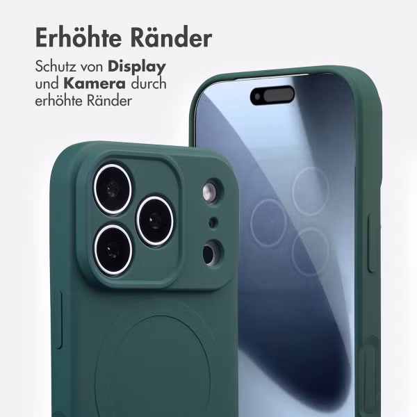 imoshion Color Back Cover mit MagSafe Apple iPhone 17 Pro - Dunkelgrün