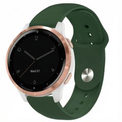 imoshion Silikon Sportarmband -   Universelle 18 mm Anschluss - Dunkelgrün