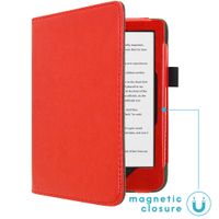 imoshion Vegan Leather Klapphülle Kobo Clara HD - Rot