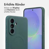 imoshion Color Back Cover mit MagSafe Samsung Galaxy A36 - Dunkelgrün