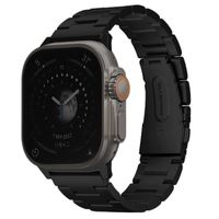Uniq Osta Stahlarmband mit Selbstjustierenden Gliedern für das  Apple Watch Series 1 t/m 11 / SE / Ultra (44/45/46/49 mm) - Midnight Black