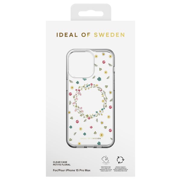 iDeal of Sweden Mirror Case Apple iPhone 15 Pro Max - Petite Floral