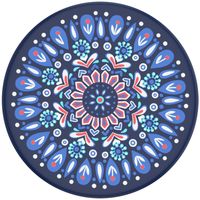 PopSockets PopGrip - Abnehmbar - Butterfly Mandala Blue