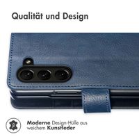 imoshion Luxuriöse Klapphülle Samsung Galaxy Z Fold 5 - Dunkelblau