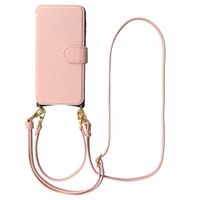 Selencia Riva Bookcase mit MagSafe und Handgelenkband Samsung Galaxy A37 (5G) - Old Pink