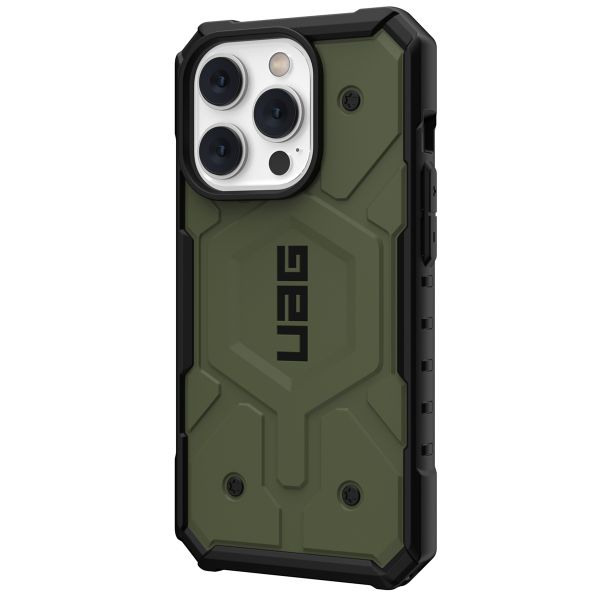 UAG Pathfinder Case MagSafe für das iPhone 14 Pro - Olive