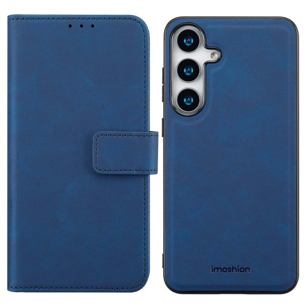imoshion Entfernbare 2-1 Luxus Klapphülle Samsung Galaxy S25 Plus - Blau