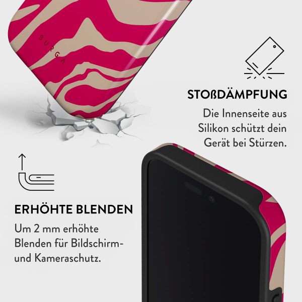 Burga Tough Back Cover für das Apple iPhone 16 - Siren