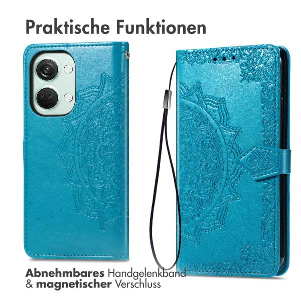 imoshion Mandala Klapphülle OnePlus Nord 3 - Türkis