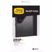 OtterBox React Folio Backcover Samsung Galaxy S25 Ultra - Schwarz