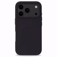 Accezz Liquid Silikoncase mit MagSafe Apple iPhone 18 Pro / 17 Pro - Schwarz