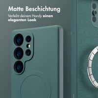 imoshion Color Back Cover mit MagSafe für das Samsung Galaxy S25 Ultra - Dunkelgrün