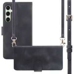 imoshion Klapphülle mit Kordel Samsung Galaxy S25 Plus - Schwarz