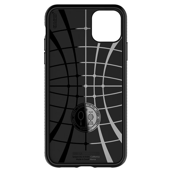 Spigen Liquid Air™ Backcover Apple iPhone 11 - Schwarz