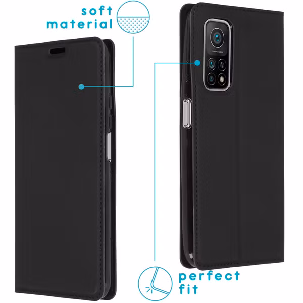 imoshion Slim Folio Klapphülle Xiaomi Mi 10T (Pro) - Schwarz