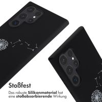 imoshion SilikonHülle design mit Band Samsung Galaxy S24 Ultra - Dandelion Black