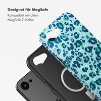 Selencia Vivid Rückabdeckung mit MagSafe Apple iPhone 16e - Wild Spots Light Blue