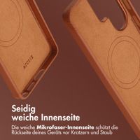 Accezz MagSafe Leather Backcover Samsung Galaxy S26 Ultra - Sienna Brown