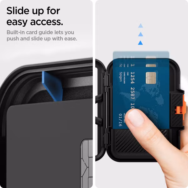 Spigen Kartenhalter mit MagSafe Lock Fit - Black