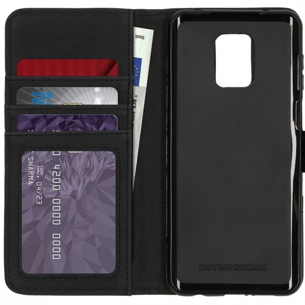 imoshion Luxuriöse Klapphülle Xiaomi Redmi Note 9 Pro / 9S - Dunkelblau