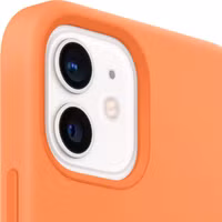 Apple Silikon-Case MagSafe Apple iPhone 12 Mini - Kumquat