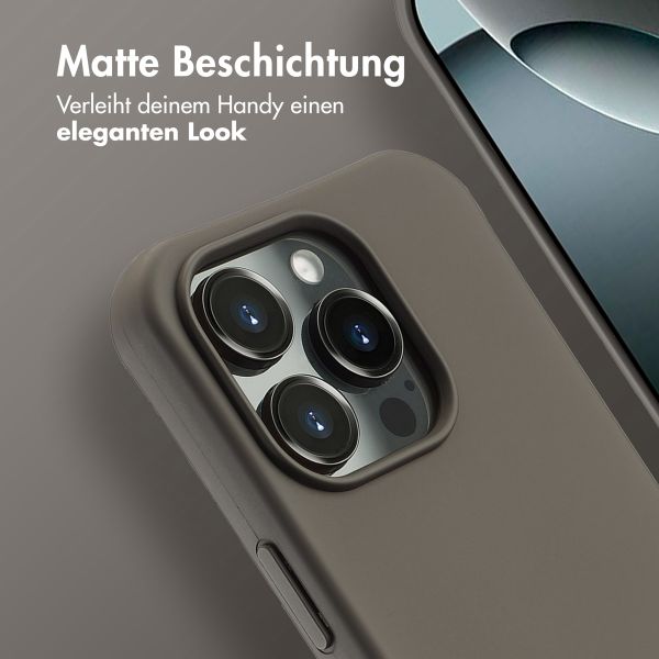 imoshion Color Backcover mit abnehmbarem Handykette und MagSafe Apple iPhone 16 Pro - Black Coffee