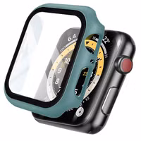 imoshion Full Cover Hard Case Apple Watch 4 / 5 / 6 / SE - 40 mm - Dunkelgrün