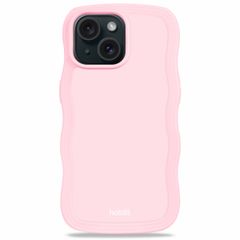 Holdit Wavy Case für das iPhone 13/14/15 - Pink