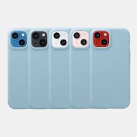 imoshion Texture Backcover Apple iPhone 14 / 13 - Hellblau
