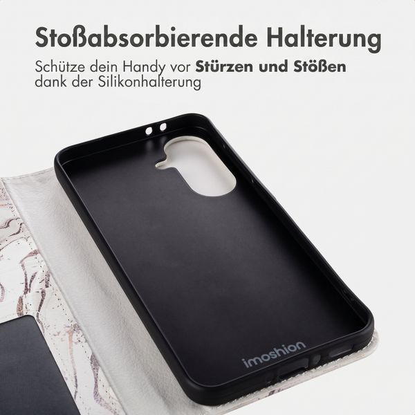 imoshion Design Klapphülle Samsung Galaxy A37 (5G) - Sandy Marble