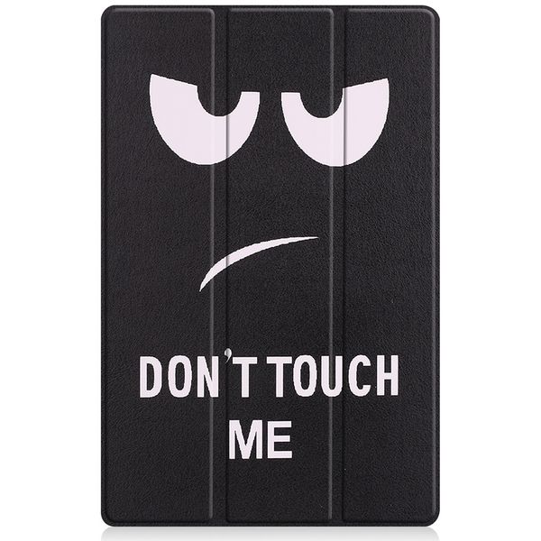 imoshion Design Trifold Klaphülle Lenovo Tab P11 / P11 Plus - Don't touch