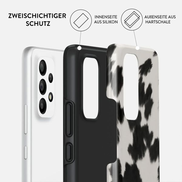 Burga Tough Back Cover für das Samsung Galaxy A53 - Achromatic