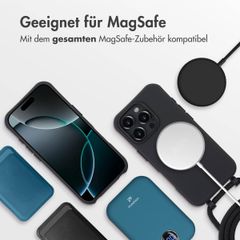 imoshion Color Backcover mit abnehmbarem Handykette und MagSafe Apple iPhone 16 Pro Max - Schwarz