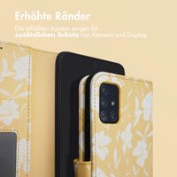 imoshion ﻿Design Klapphülle für das Samsung Galaxy A51 - Yellow Flowers