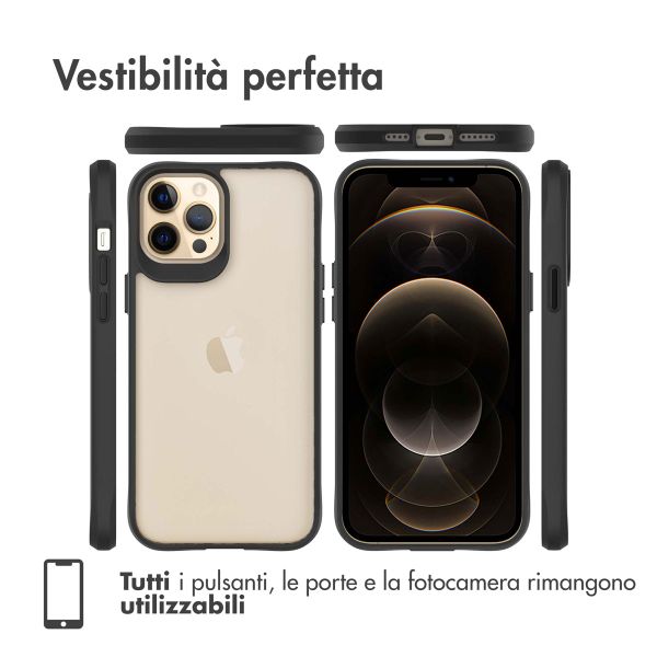 imoshion Rugged Hybrid Case Apple iPhone 12 Pro Max - Schwarz