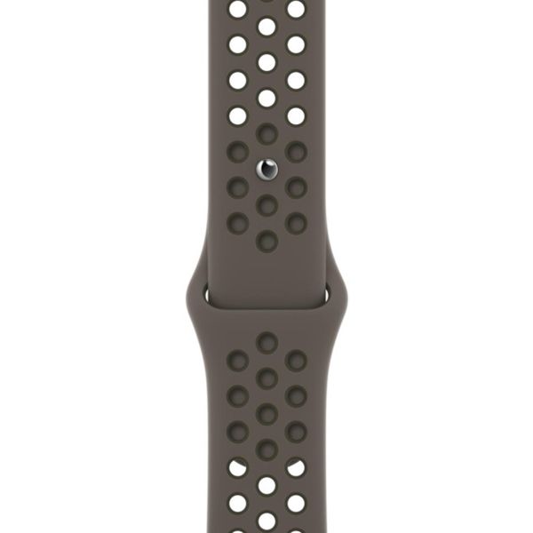Apple Nike Sport Armband für das  Apple Watch Series 1 t/m 11 / SE / Ultra (44/45/46/49 mm) - Olive Gray / Cargo Khaki