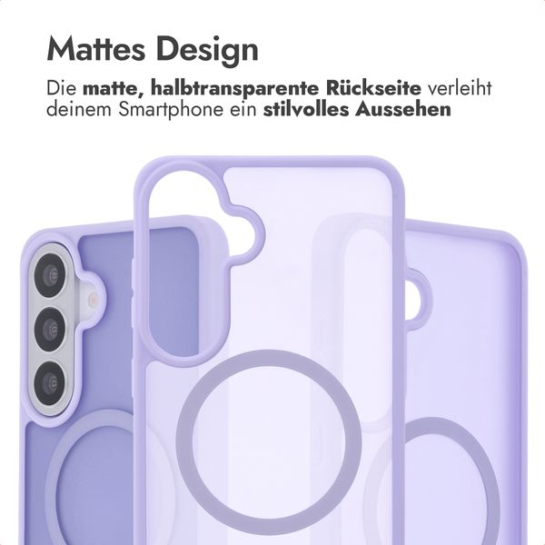 imoshion Color Guard Back Cover mit MagSafe Samsung Galaxy S26 FE / S25 FE - Lila