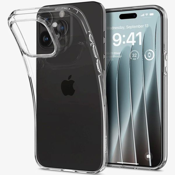 Spigen Liquid Crystal Case für das Apple iPhone 15 Pro Max - Transparent