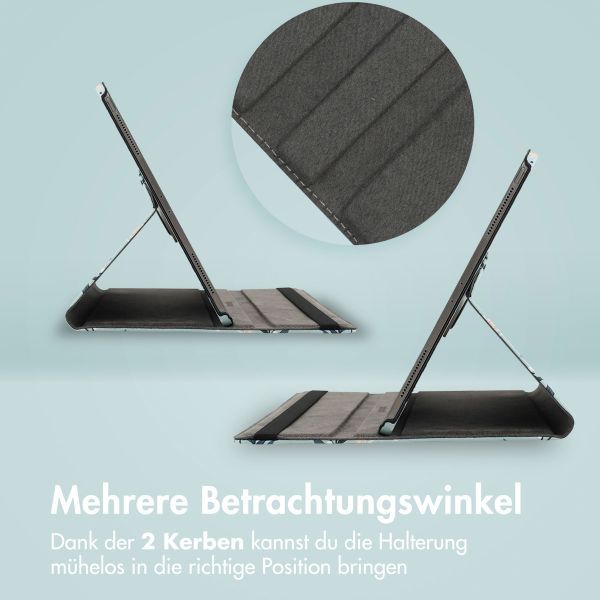 imoshion 360° drehbare Design Klapphülle Lenovo Tab M10 5G - Flowers