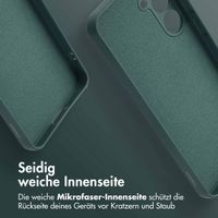imoshion Color Back Cover mit MagSafe Samsung Galaxy S24 FE - Dunkelgrün
