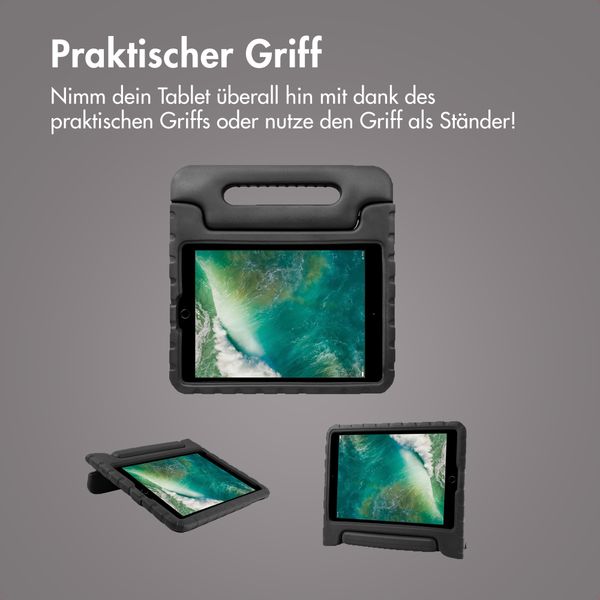imoshion Schutzhülle mit Handgriff kindersicher Apple iPad 6 (2018) 9.7 Zoll / iPad 5 (2017) 9.7 Zoll - Schwarz