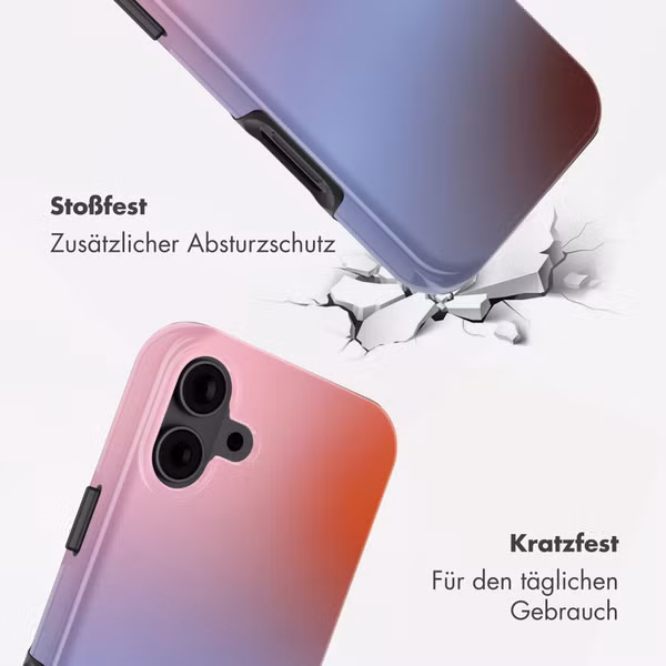 Selencia Vivid Rückabdeckung mit MagSafe Apple iPhone 16 - Gradient Soft Blush